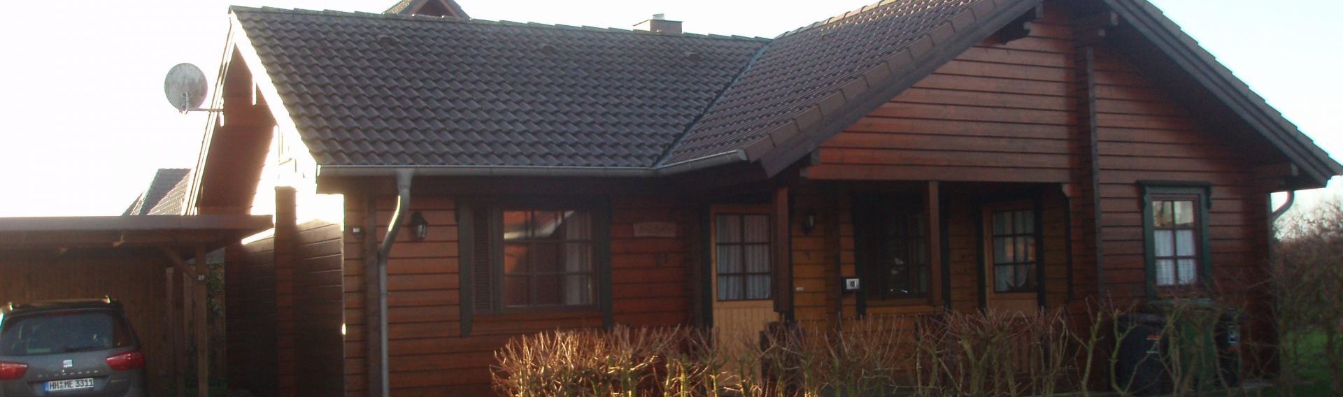 Ferienhaus Kronsgaard mit Hund