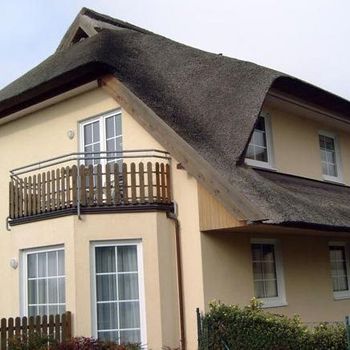 Ferienwohnung im „Reethaus Boddenblick“ in Alt Reddevitz auf Rügen