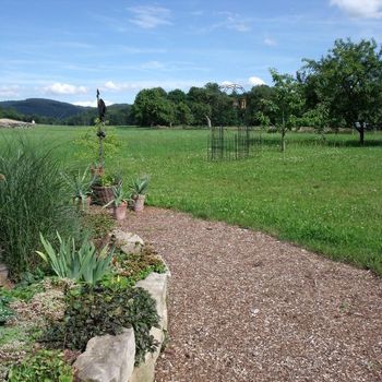 Ferienwohnung Rhön mit Hund – Landhaus