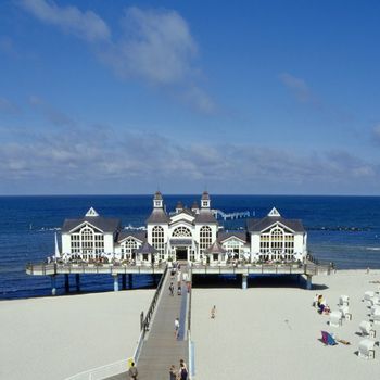 Hundestrand Rügen Sellin